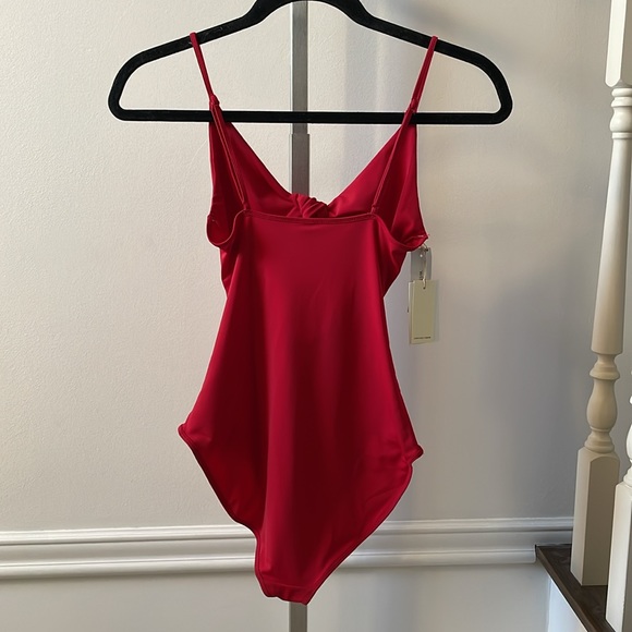 Wilfred Noe bodysuit lillooet red sz S - Picture 5 of 9